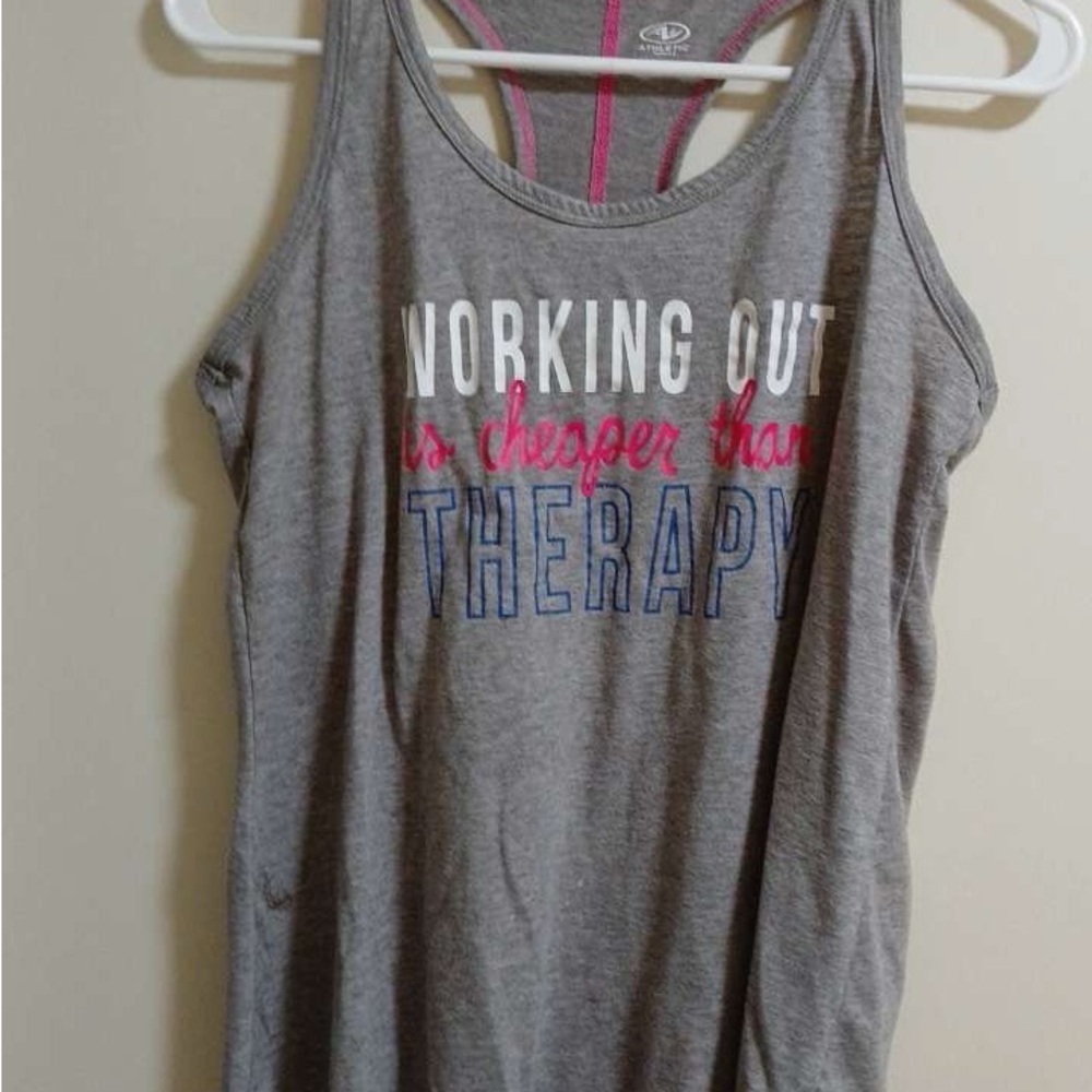 Athletic Works Motivational Tank Top